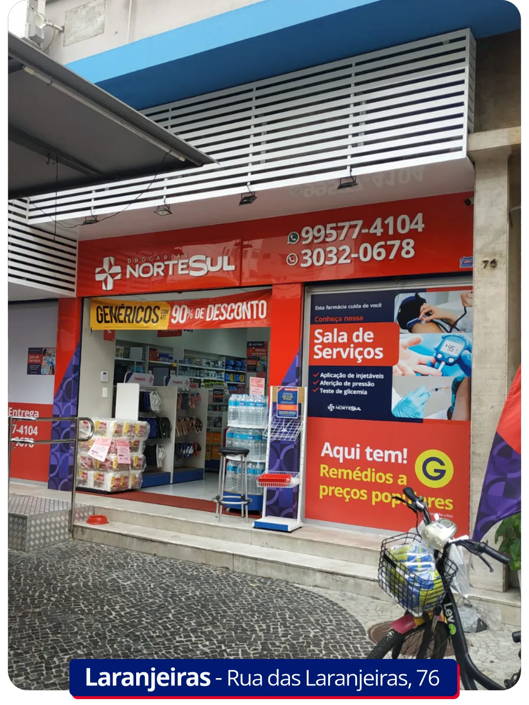 Drogarias Norte Sul Loja Laranjeiras