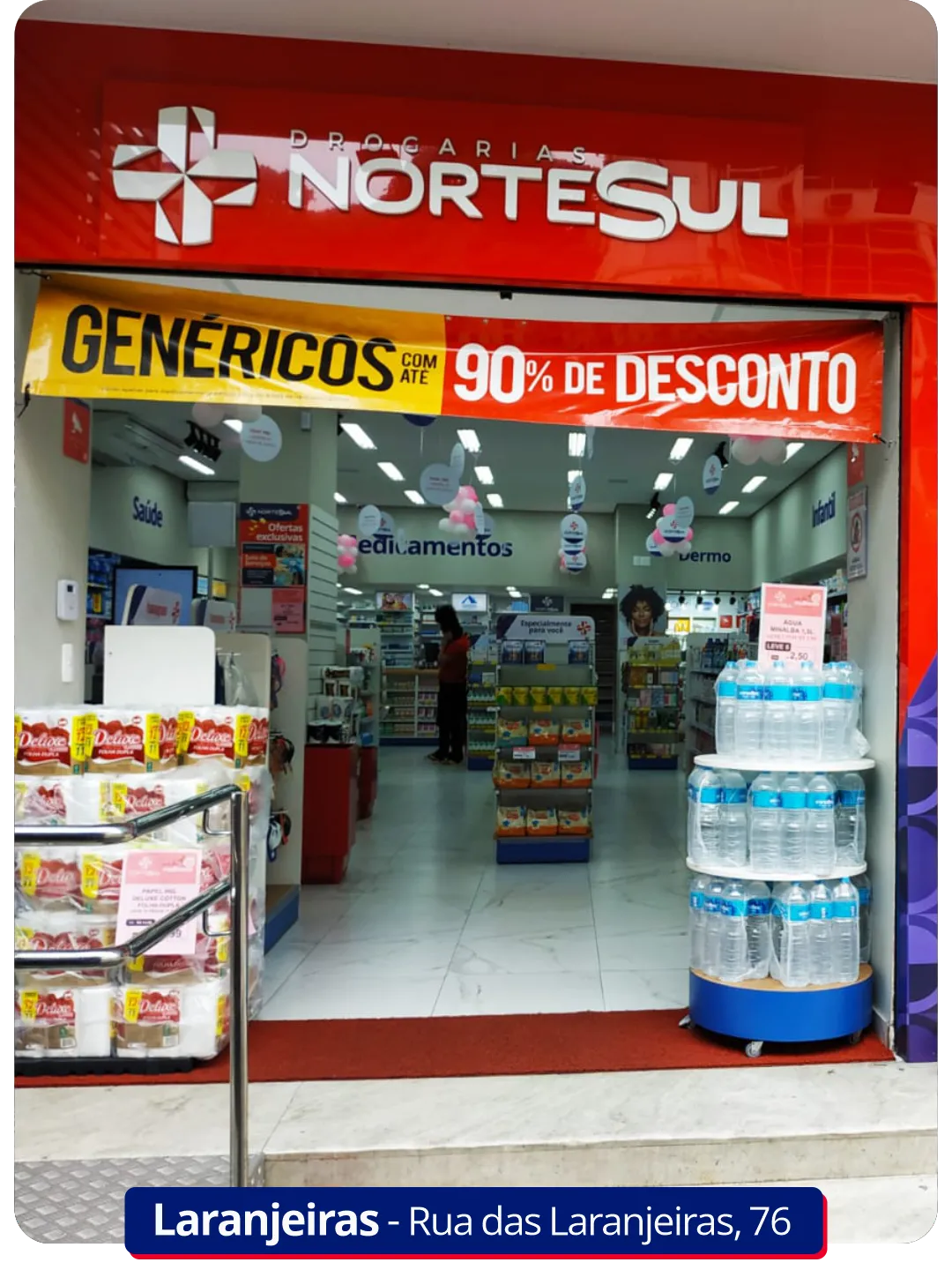 Drogarias Norte Sul Loja Laranjeiras